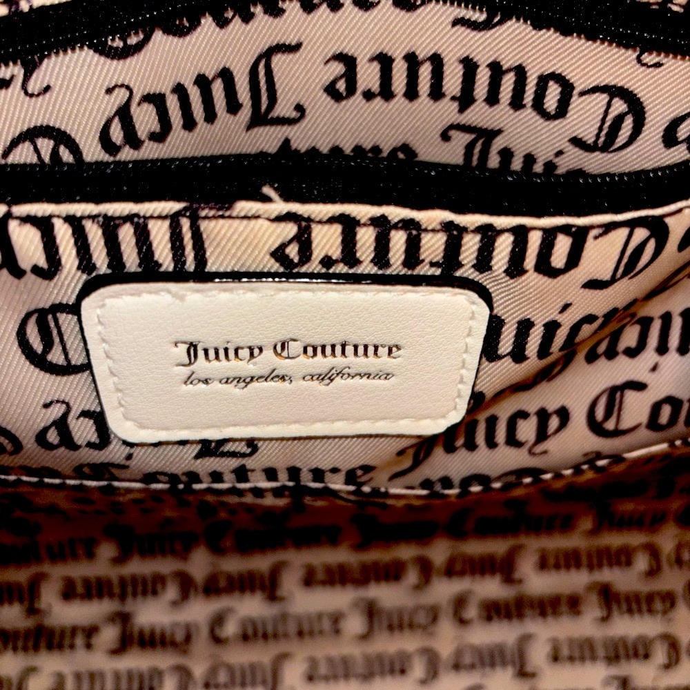 💎RARE💎Juicy Couture Duffle Bag NWT – Blue Monogram & Rhinestone Logo - Picture 3 of 10
